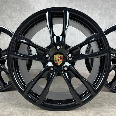 Porsche Boxster / Cayman 981 19" Original S GTS Felgen Schwarz TOP Neuwertig