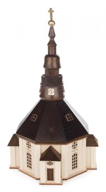 Lichterhaus Seiffener Kirche OHNE Leuchtmittel Höhe 220mm NEU Weihnachtshaus