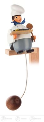 Schaukelkoch mittel Höhe = 27cm NEU Erzgebirge Pendelfigur Schaukelspielzeug