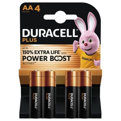 Duracell Plus AA Batterien – Lange Lebensdauer für Alltagsgeräte