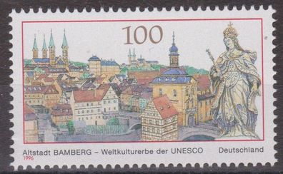 BRD 1996 postfrisch Michel-Nr. 1881 UNESCO-Welterbe Altstadt Bamberg