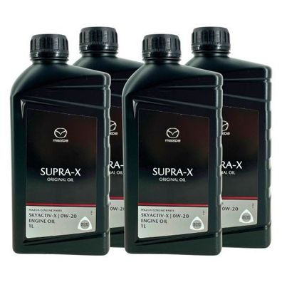 Mazda Original Oil SUPRA X 0W-20 4x1 Liter