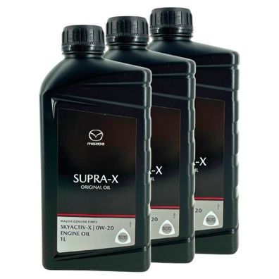 Mazda Original Oil SUPRA X 0W-20 3x1 Liter
