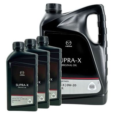 Mazda Original Oil SUPRA X 0W-20 5 + 3 Liter