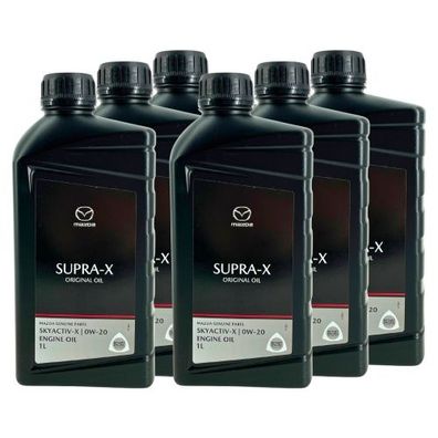 Mazda Original Oil SUPRA X 0W-20 6x1 Liter