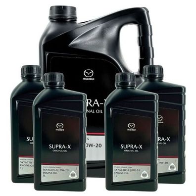 Mazda Original Oil SUPRA X 0W-20 5 + 4 Liter