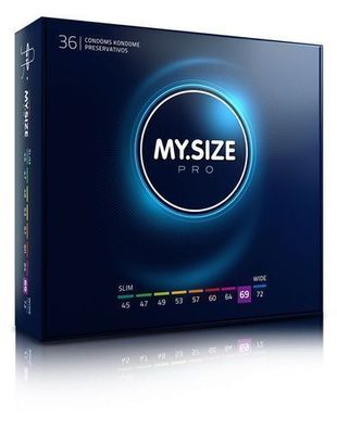 My. Size Pro Kondome 69mm, 36 Stück - Hochwertige Medizintechnologie für maximale