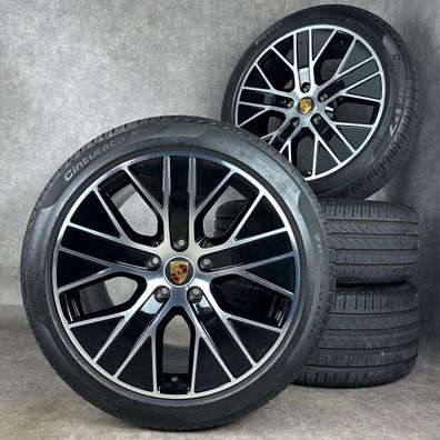 Sommerräder Porsche Taycan 20" Original Turbo Aero Design Felgen Cross S 4S GTS