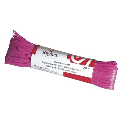 Rayher Efco Bast Bastelbast Rosa