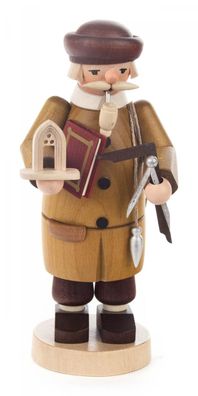 Räuchermann Baumeister H: 18cm NEU Räucherfigur Rauchfigur Rauchmann