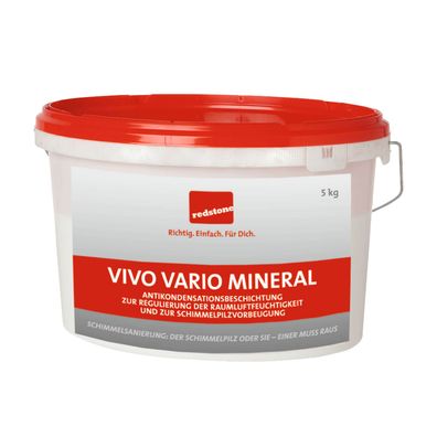 redstone Schimmelschutzfarbe Vivo Vario Mineral 5l