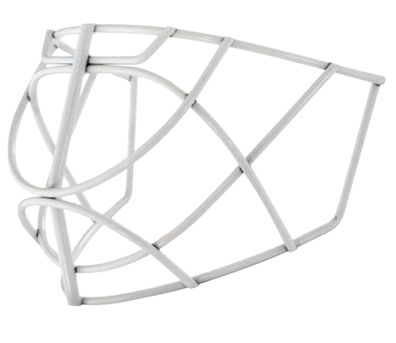 Torwart Gitter Warrior F2 Cat Eye ohne CE Senior - Farbe: weiss Größe: