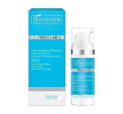 Bielenda Feuchtigkeits-Lifting-Gesichtscreme mit Hyaluronsaeure, 50 ml
