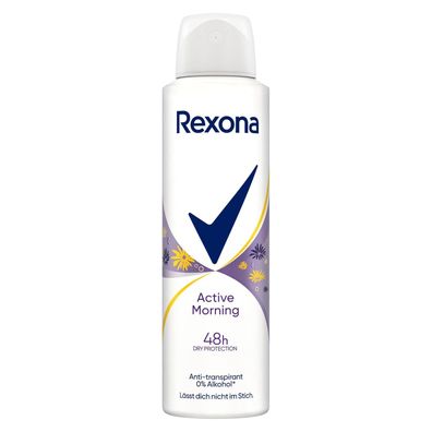 Rexona Women Active Morning Antitranspirant Spray 150 ml
