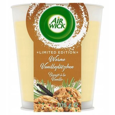 Air Wick Vanilla Cookies Duftkerze 105 g