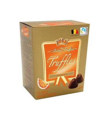 MaitreTruffout Belgische Orangen-Trüffel 200 g