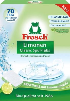 Frosch Classic Lemon Spülmaschinentabletten 70 Stück