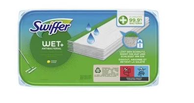Swiffer Swiffer Antibakterielle feuchte Bodentücher 10 Stück