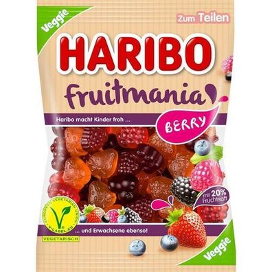 Haribo Fruitmania Beeren-Vegetations-Gelee 160 g