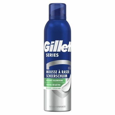 Gillette Serie Aloe Vera Rasierschaum 250 ml