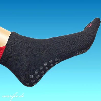 ABS Anti-Rutsch-Sneakersocken für Yoga, 3 Paar Größe 35-38 Art.-Nr. 14074