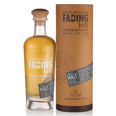 Birkenhof Brennerei Master Edition Fading Hill Single Malt RYE Whisky, 45% Vol. 0,7 l