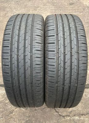 2x Sommerreifen 215/65 R16 98H Continental Eco Contact 6 DOT19 5,3-6,1mm