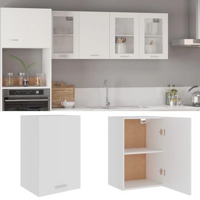 vidaXL Hängeschrank Lyon Weiß 39,5x31x60 cm Holzwerkstoff
