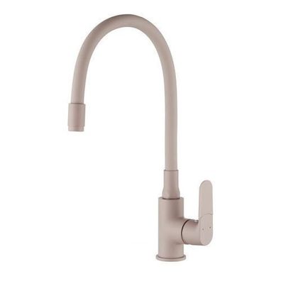 Küchenarmatur Wasserhahn JOGA PLUS Küchenmischer mit flexiblen Auslauf Küche Beige