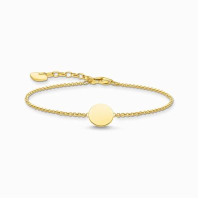 Thomas Sabo - A2043-413-39-L19V - Armband - Damen - 925er Silber gelbvergoldet
