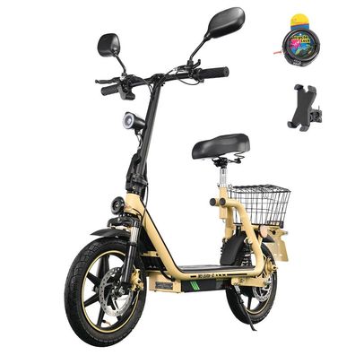 EEC-zertifizierter 500W 48V 13Ah 14 Zoll 40km/h Twofish M5 Elite-E Elektroroller