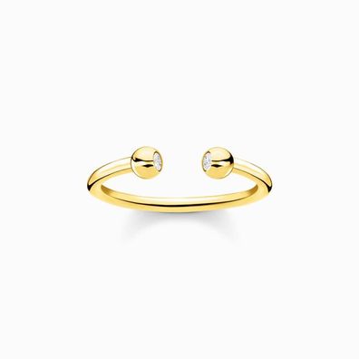 Thomas Sabo - TR2319-414-14 - Ring - Damen - 925er Silber gelbvergoldet