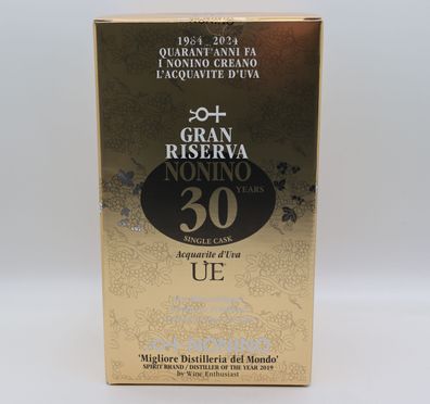 Gran Riserva Nonino ÙE® Cru Monovitigno 30 Jahre 0,7 ltr.
