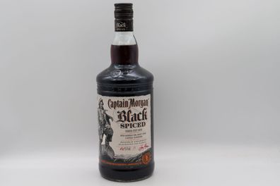 Captain Morgan Black Spiced Premium Spirit Drink 1,0 ltr
