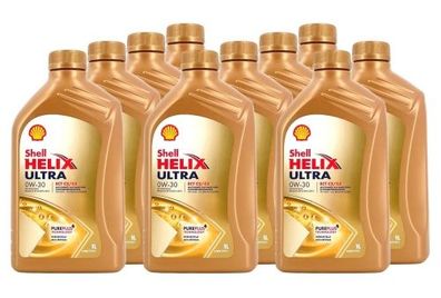 Shell Helix Ultra ECT C2 C3 0W-30 10x1 Liter