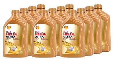 Shell Helix Ultra ECT C2 C3 0W-30 12x1 Liter