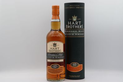 Hart Brothers 17 Jahre Blended Malt Scotch Whisky 0,7 ltr. Sherry Finish