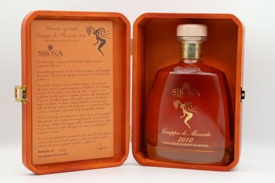 Sibona Grappa di Moscato Invecciata 0,7 ltr