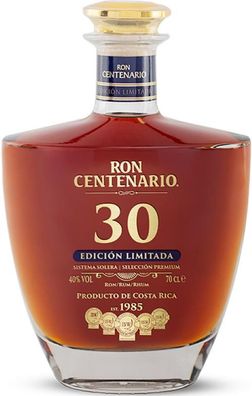 Ron Centenario 30 Jahre Fundacion Edicion Limitada 0,7 ltr