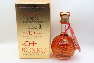 Nonino Grappa Gran Riserva Picolit 10y 50%vol 0,7 ltr