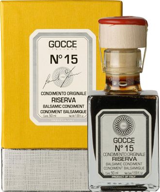 Gocce Condimento Alimentare Riserva N° 15
