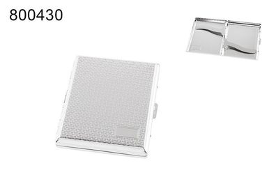 Angelo Zigaretten Etui chrom Gravur Klapp 18er