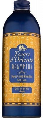 Tesori d'Oriente Aegyptus Badeöl 500 ml - Italienischer Luxus