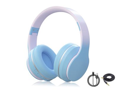 Kopfhörer, Kopfhörer mit Bluetooth, Kopfhörer für Musik und Gaming, Faltbar