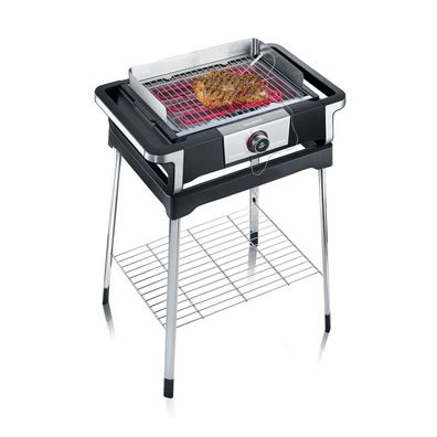Severin Elektrogrill SENOA Digital BOOST S Tischgrill mit Standuntergestell PG 8118