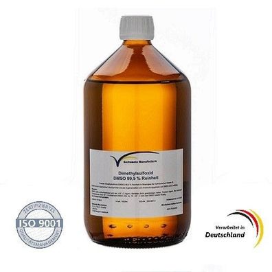 DMSO 99,9% Reinheit (ph. eur.) 1000 ml im hydrolytischen Veralglas