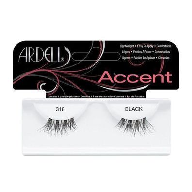 Ardell Halb-Wimpern 318 Schwarz - Natuerlicher Augenaufschlag