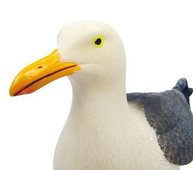 Möwe schwimmend 18cm