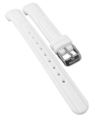 Calypso Junior | Uhrenarmband Spezialanstoß Silikon weiß | K5831/1