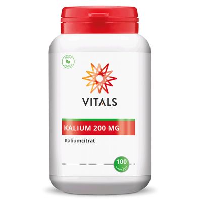 Kalium 200 mg, 100 Kapseln von Vitals